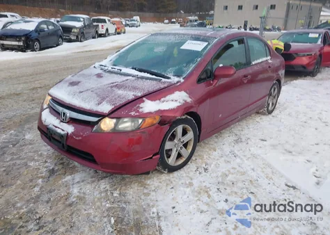 2007 Honda Civic Ex z USA, uszkodzony, nr VIN 2HGFA16827H504146